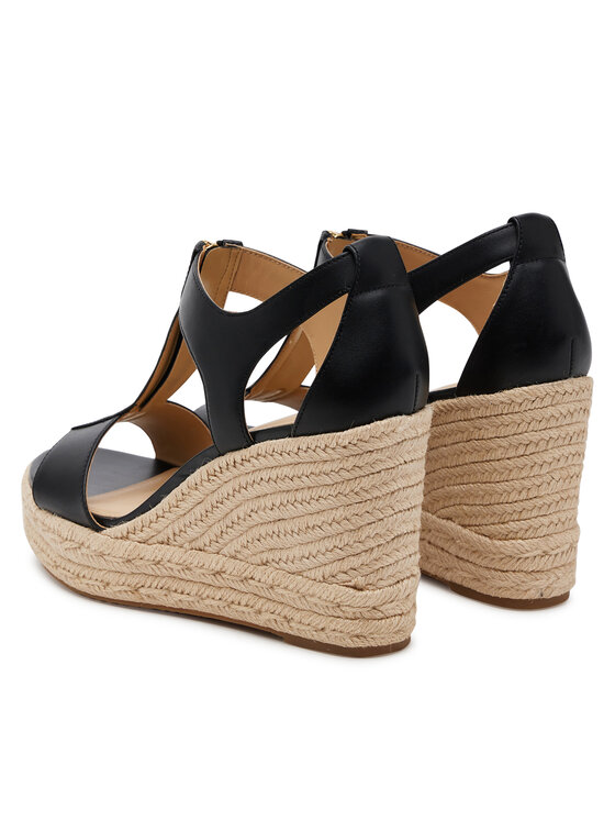 MICHAEL Michael Kors MICHAEL Michael Kors Espadryle Barkley Leather 40R4BRMS1L Czarny
