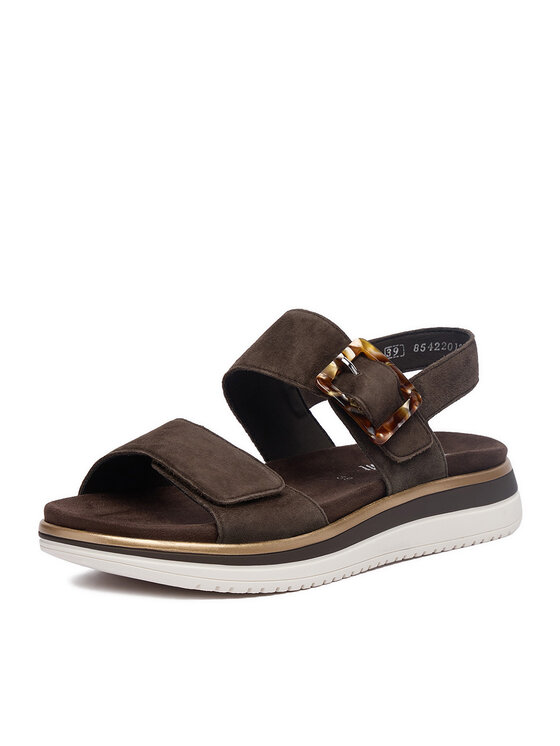 Remonte Remonte Sandali CEO-D1J62-25 Temno rjava