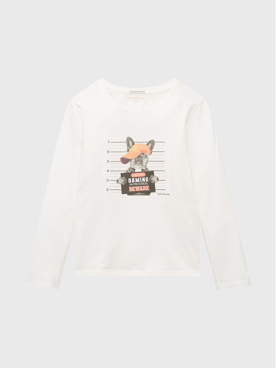 Tom Tailor Tom Tailor Palaidinė 1034670 Balta Regular Fit