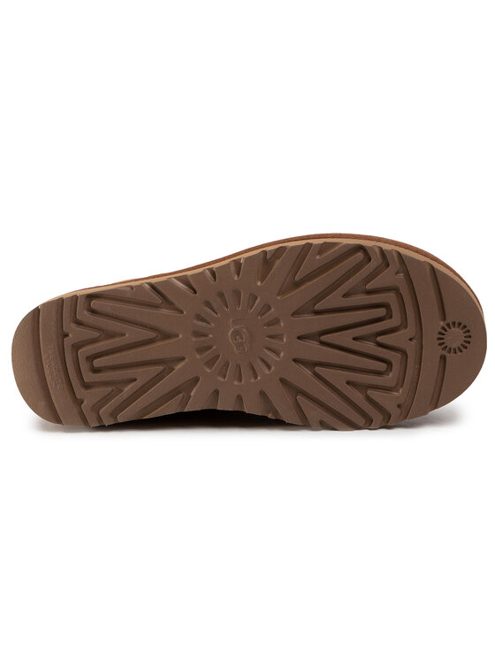 Ugg Ugg Μπότες Χιονιού W Classic Mini II Graphic Logo 1110083 Καφέ