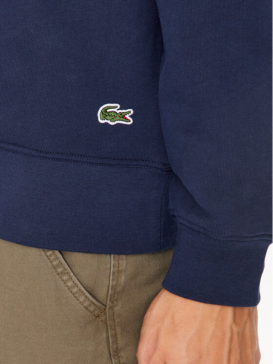 Lacoste Lacoste Majica dugih rukava SH1281 Tamnoplava Regular Fit