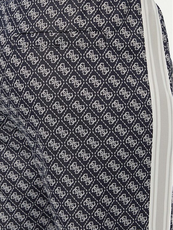 Guess Guess Spodnji del trenirke Z5BB07 K2042 Mornarsko modra Regular Fit