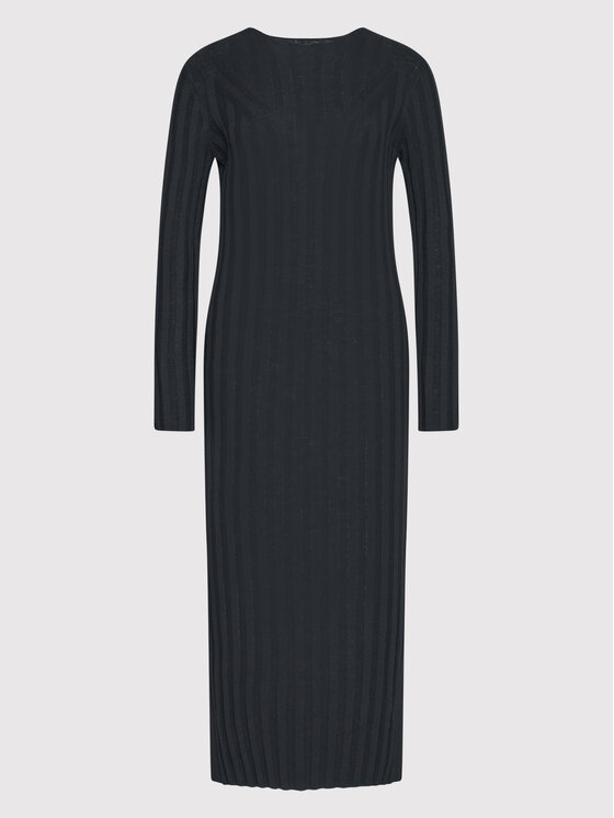 Marc O'Polo Marc O'Polo Трикотажна сукня 203 5010 67065 Сірий Slim Fit