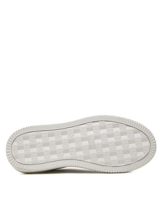 Calvin Klein Jeans Calvin Klein Jeans Snīkeri Chunky Cupsole Mono Lth Wn YW0YW00823 Balts