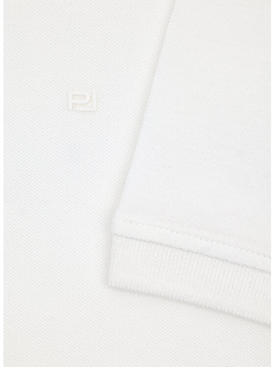 Pako Lorente Pako Lorente Polo P26SF-TX-003 Biały Classic Fit