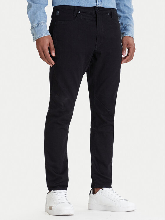 G-Star Raw G-Star Raw Jeans hlače D-Staq 3D D05385-B964 Črna Slim Fit