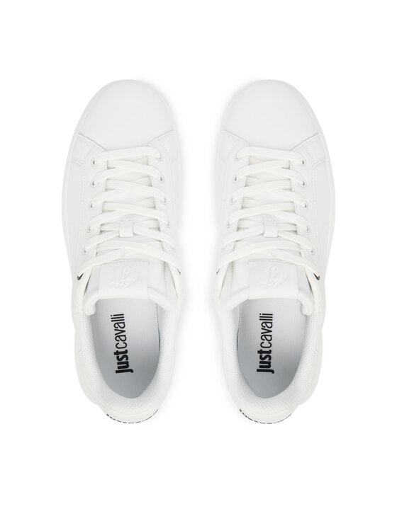 Just Cavalli Just Cavalli Sneakers 80QA3SBA ZPC16 Alb