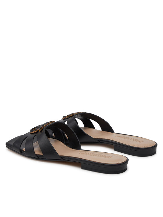 PINKO PINKO Klapki Marli 09 SD0313P003 Czarny
