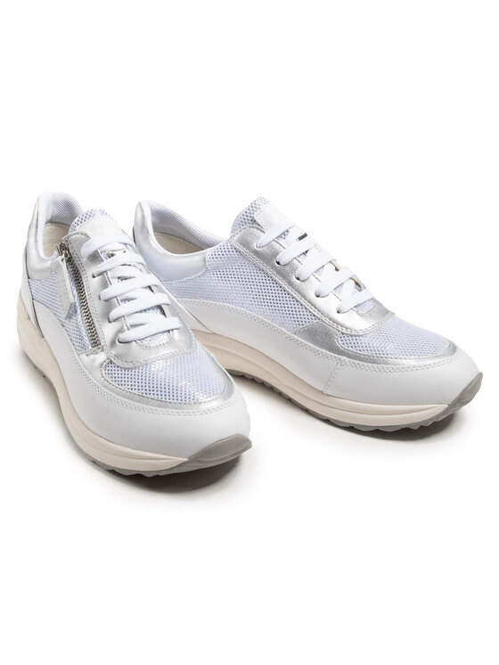 Geox Geox Sneakersy D Airell A D152SA 02241 C5000 Biela