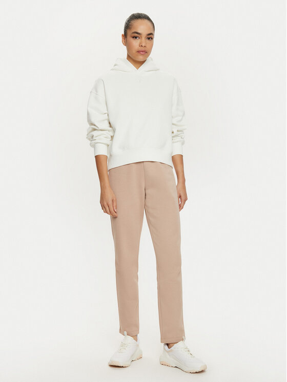 Champion Champion Felpa 117539 Écru Loose Fit