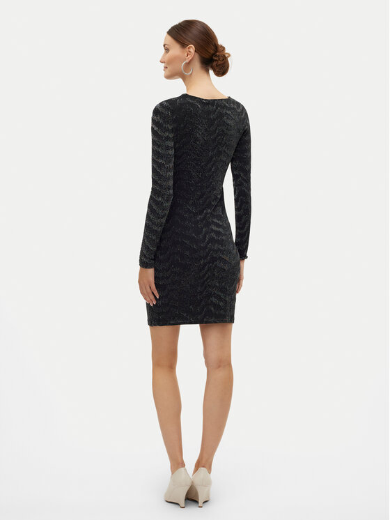 Vero Moda Vero Moda Kokteilinė suknelė Lucy 10316745 Juoda Slim Fit