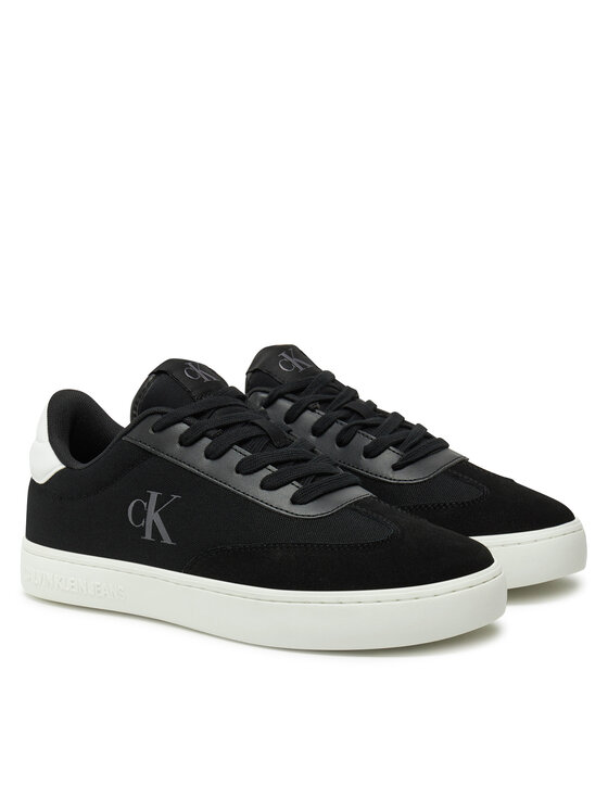 Calvin Klein Jeans Calvin Klein Jeans Sneakers Classic Cupsole Low Mix Mg YM0YM01169 Negru