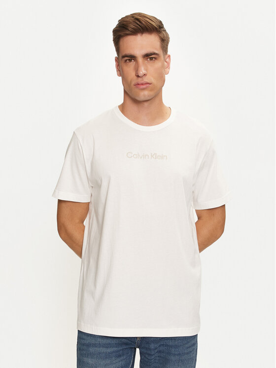Calvin Klein Underwear Calvin Klein Underwear Marškinėliai 000NM2748E Balta Regular Fit
