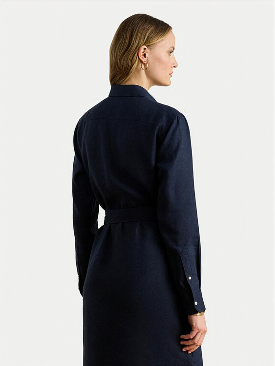 LAUREN RALPH LAUREN LAUREN RALPH LAUREN Marškinių tipo suknelė 200P13684002 Tamsiai mėlyna Regular Fit