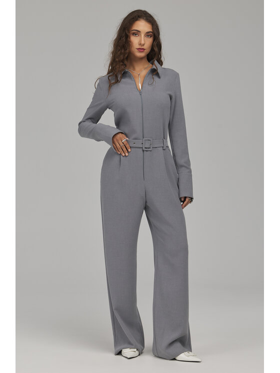 NIFE NIFE Kombinezon KM50 Szary Regular Fit