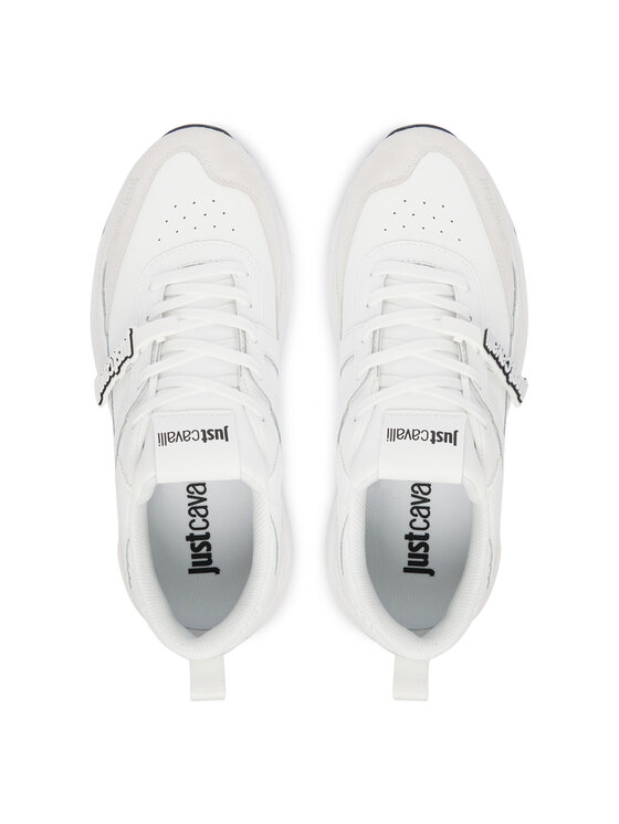 Just Cavalli Just Cavalli Sneakersy 80RA3SL2 ZPC05 Biały