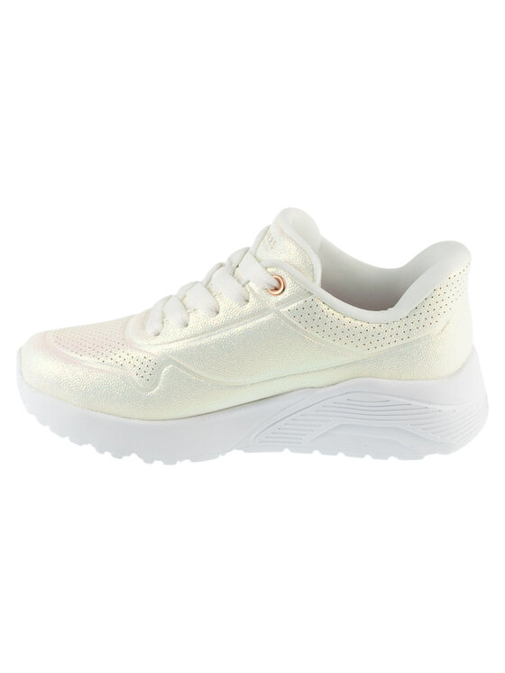 Skechers Skechers Sneakersy Uno Lite Ease Slip-ins Biały