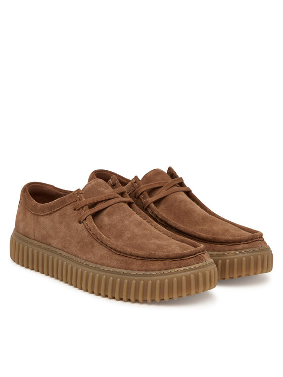 Clarks Clarks Polobotky Torhill Lo 26187376 Hnědá