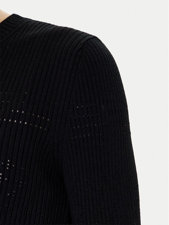 TWINSET TWINSET Πουλόβερ 252TP3240 Μαύρο Regular Fit