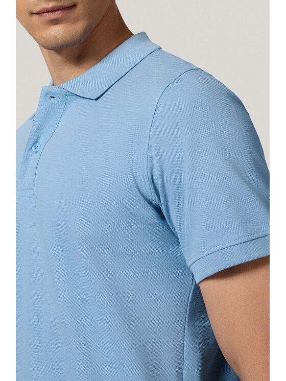 Próchnik Próchnik Polo PM5 PO073125000017 Niebieski Regular Fit