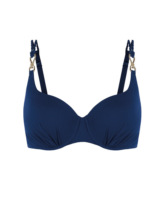 Feba Feba Bikini pezzo sopra FG10 Blu scuro