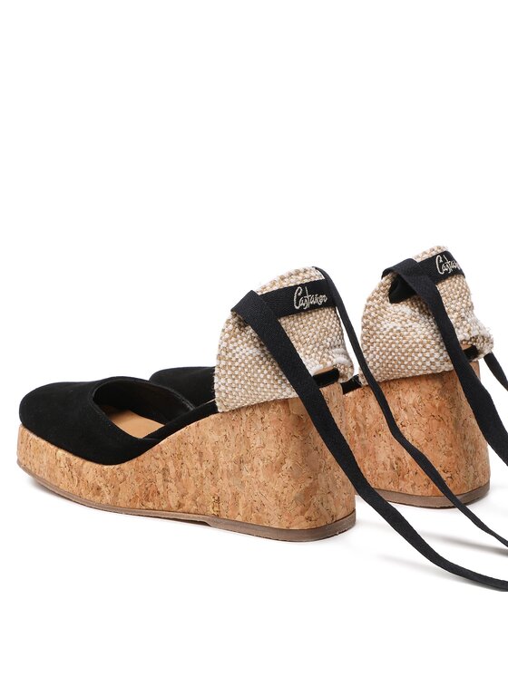 Espadrillas Tina Cork/007 023075-100 Nero