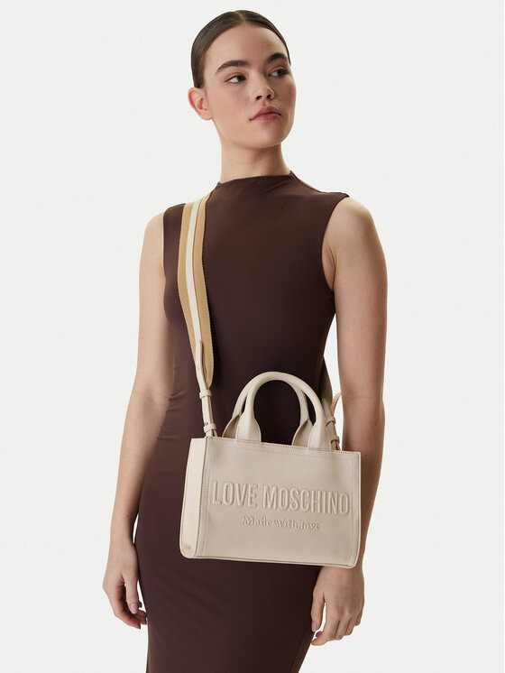 LOVE MOSCHINO LOVE MOSCHINO Rankinė JC4044PP1OLE0110 Écru