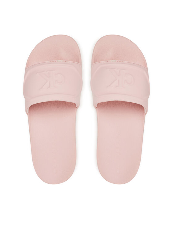 Calvin Klein Jeans Calvin Klein Jeans Klapki Slide Pu Hf Mg YW0YW01879 Różowy