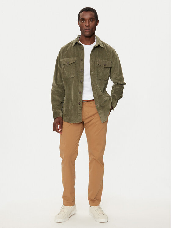 Tommy Hilfiger Tommy Hilfiger Πουκάμισο MW0MW36855 Χακί Regular Fit