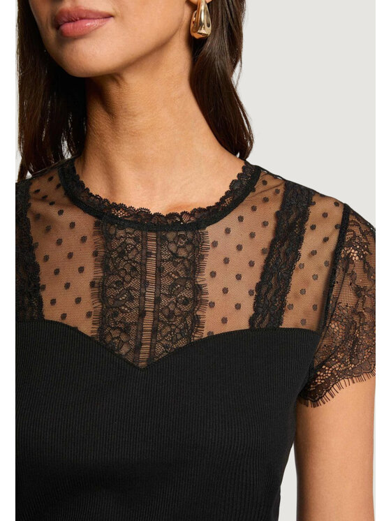 Morgan Morgan Blusa 261-DAPHNE Nero Regular Fit