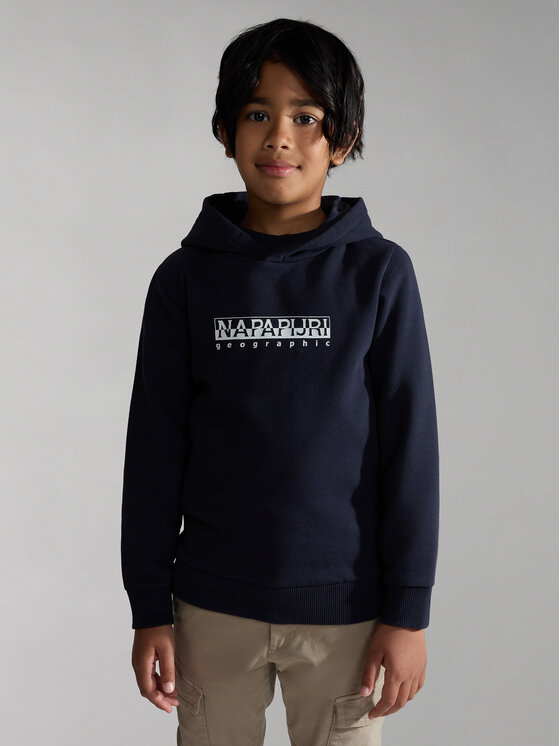 Napapijri Napapijri Sweatshirt NP0A4GMO S Dunkelblau Regular Fit