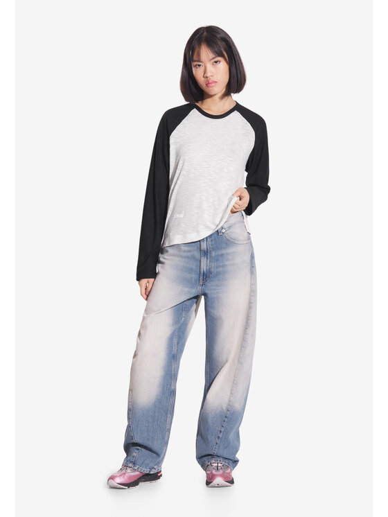 PROSTO. PROSTO. Longsleeve College Czarny Regular Fit