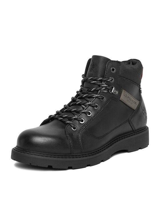 U.S. Polo Assn. U.S. Polo Assn. Trzewiki EO-PATRIZ003M/ELN1 Czarny