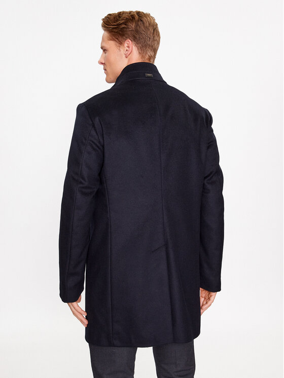 JOOP! JOOP! Vuneni kaput 30037689 Tamnoplava Regular Fit