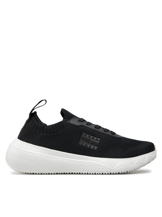 Sneakers Tommy Jeans Tjw Flexi Runner EN0EN02489 Negru