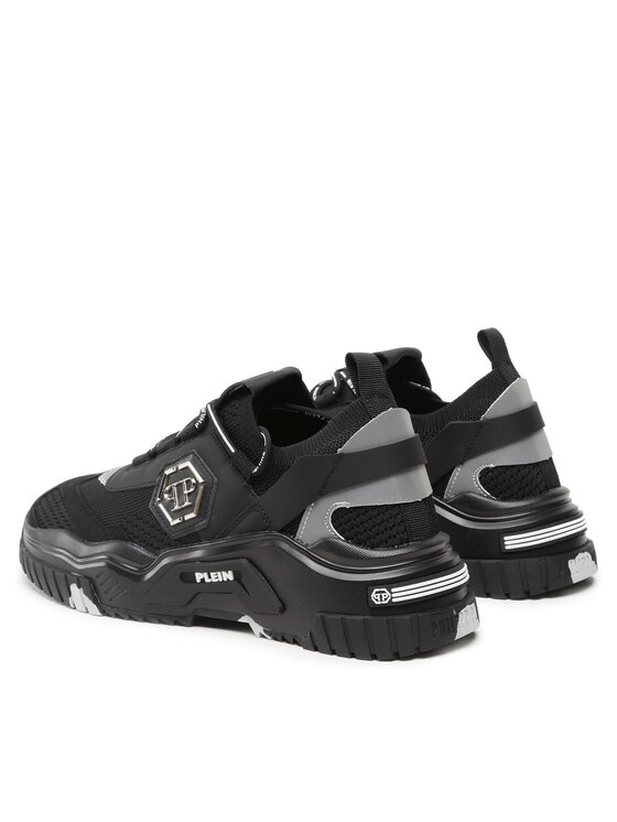 PHILIPP PLEIN PHILIPP PLEIN Снікерcи Trainer Sneakers Predator AAAS USC0096 PTE003N Чорний