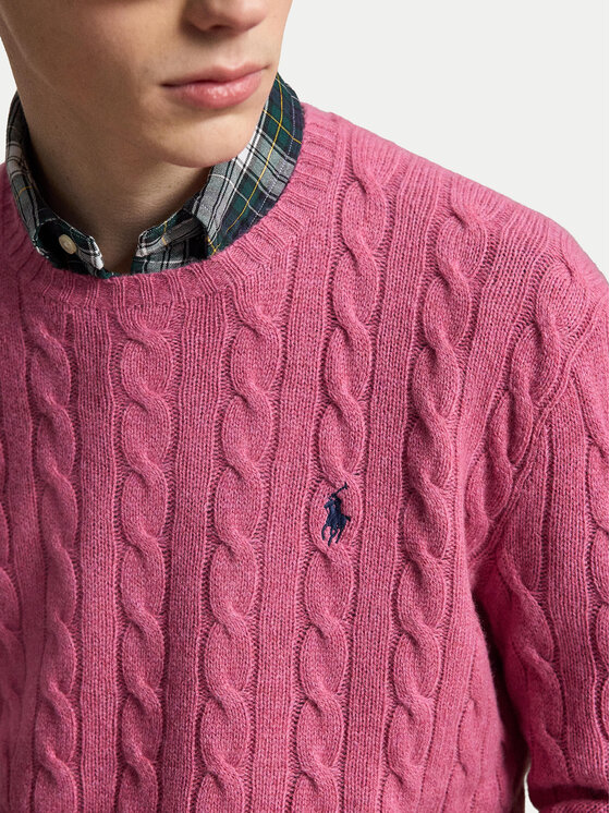 Polo Ralph Lauren Polo Ralph Lauren Светр 710876762501 Світло-рожевий Regular Fit