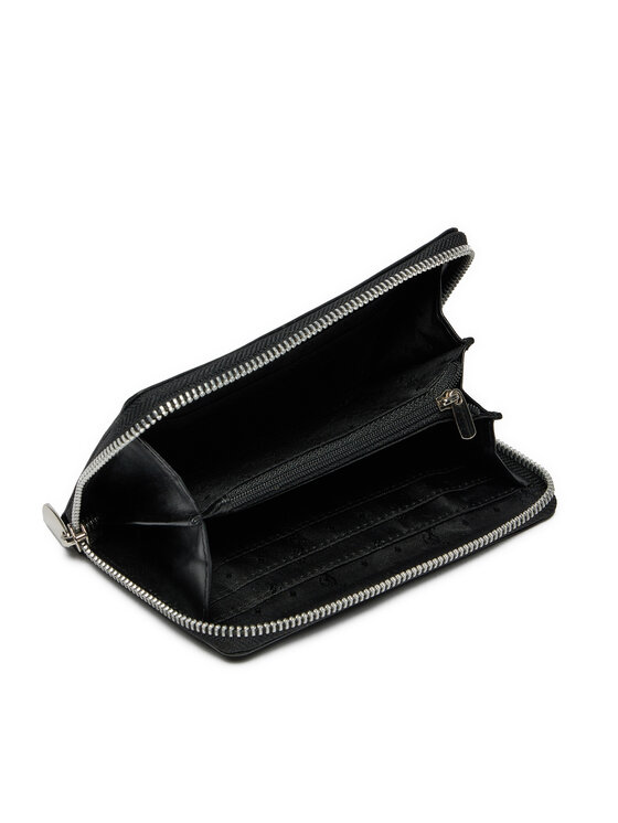 Semi Line Semi Line Große Damen Geldbörse P8271-0 Schwarz