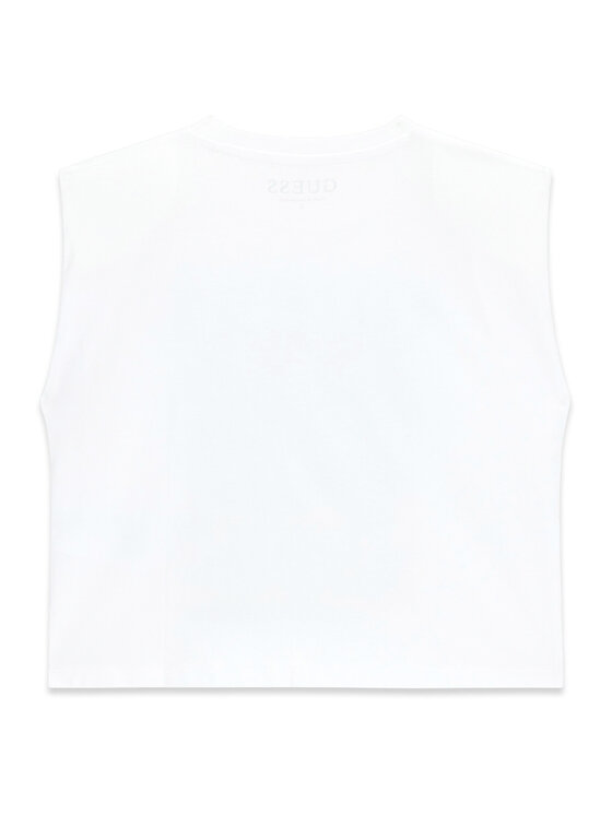 Guess Guess Top J6GI12 K8HM4 Bianco Regular Fit