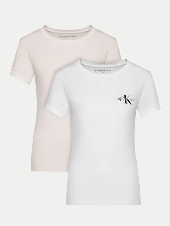 Calvin Klein Jeans Set de tricouri J20J219734 Colorat Slim Fit