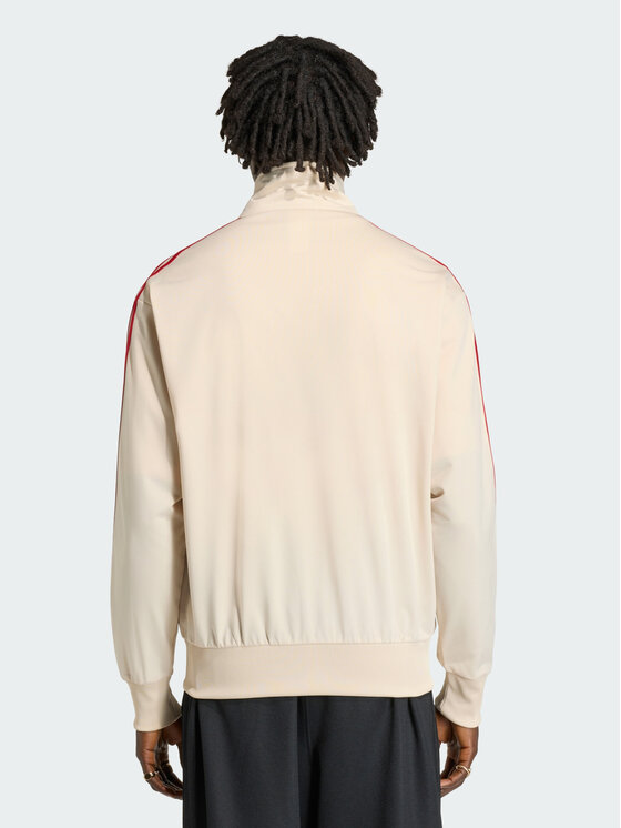 adidas adidas Bluza FIREBIRD Beżowy Loose Fit