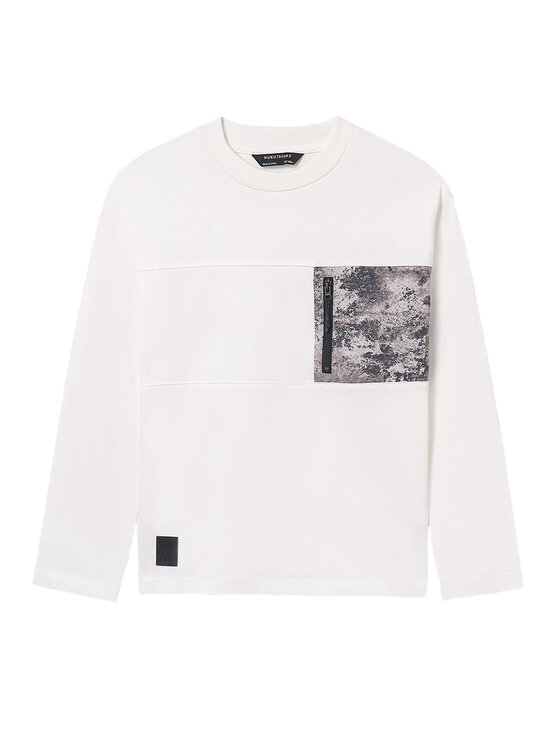 Mayoral Mayoral Блуза 7009 Бял Regular Fit