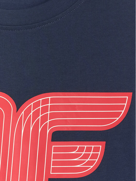 4F 4F T-Shirt COMMERCIAL 3 Granatowy Regular Fit