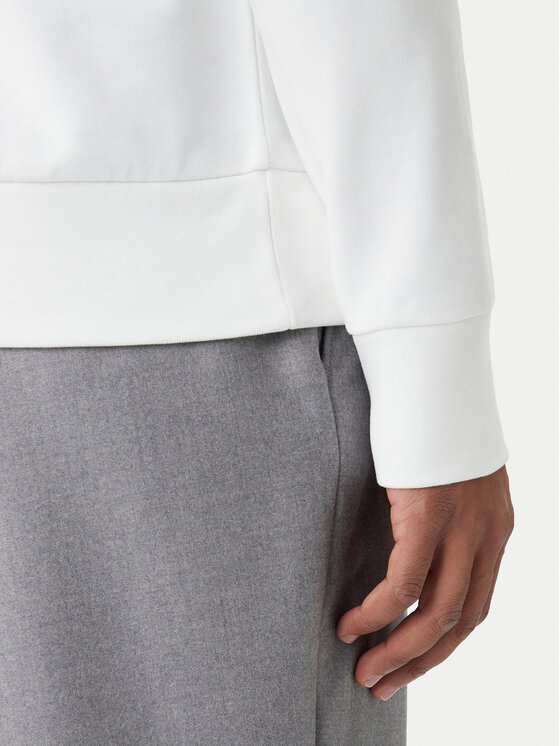 Calvin Klein Calvin Klein Суитшърт Hero Logo K10K112956 Бял Comfort Fit