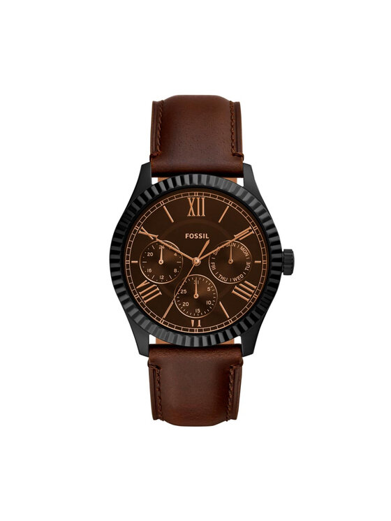 Fossil Fossil Ρολόι Chapman FS5635 Καφέ
