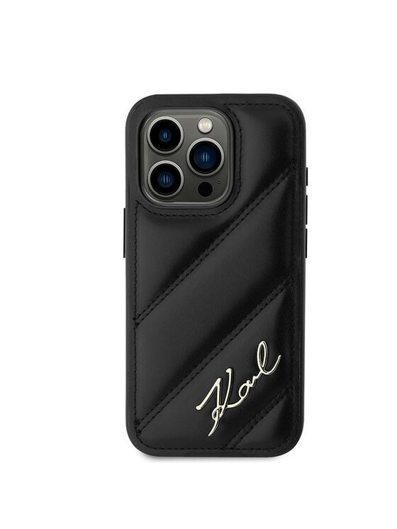 KARL LAGERFELD KARL LAGERFELD Etui na telefon Apple iPhone 15 Pro Czarny