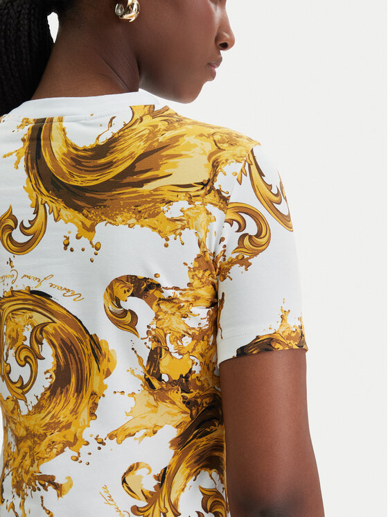 Versace Jeans Couture Versace Jeans Couture Cпідниця-міні 80HAE820 NS834 Білий Regular Fit