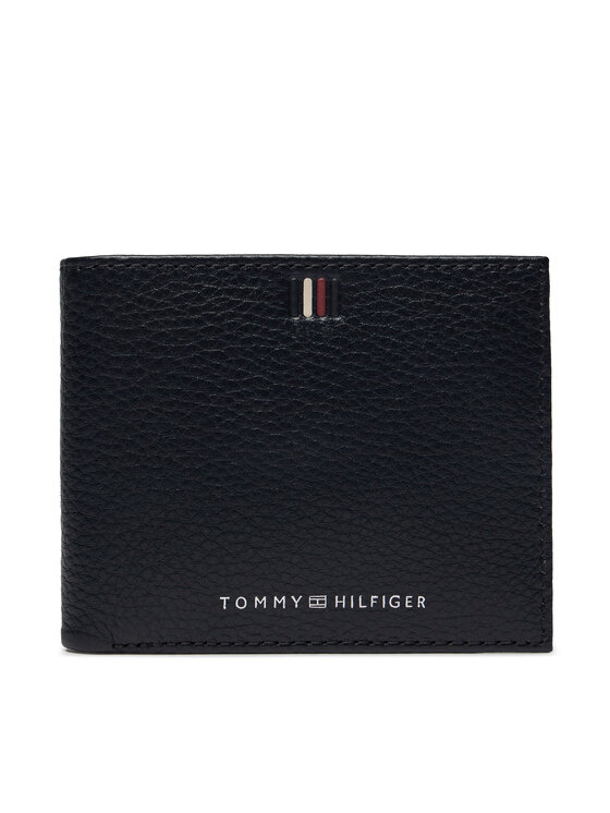 Portofel Mare pentru Bărbați Tommy Hilfiger Th Central Mini Cc Wallet AM0AM11854 Bleumarin