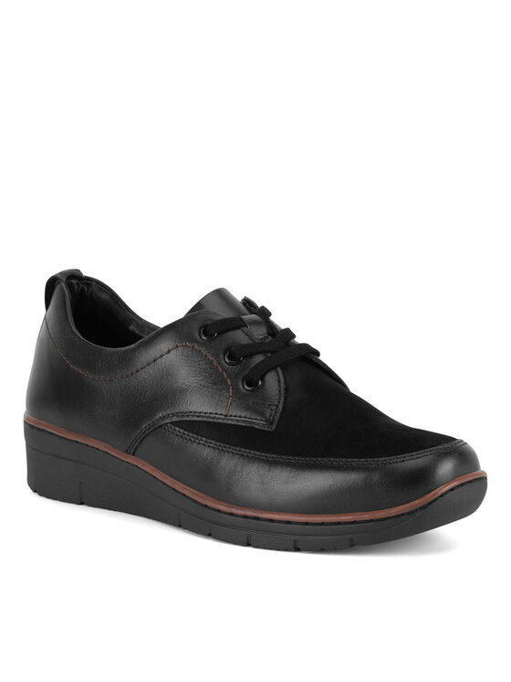 Go Soft Go Soft Halbschuhe WI23-REBECA-12 Schwarz