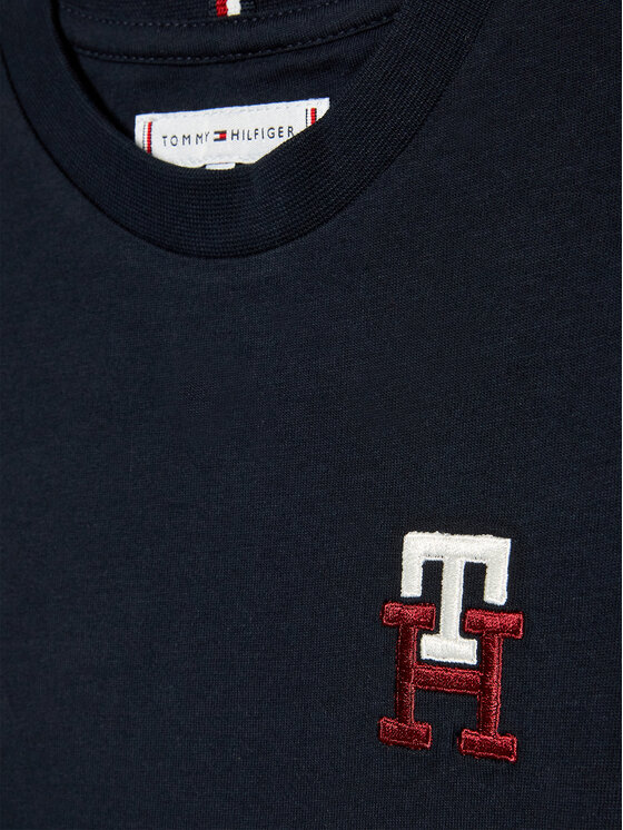 Tommy Hilfiger Tommy Hilfiger T-Shirt Monogram KS0KS00293 D Dunkelblau Regular Fit